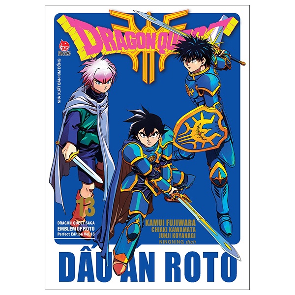 Sách - Dragon Quest - Dấu ấn Roto (Dragon Quest Saga Emblem of Roto) Perfect Edition - Tập 13 - Tặng Kèm Bookmark PVC