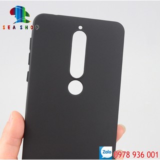 Ốp lưng nokia 6.1 - nokia 6 2018 nhựa dẻo - đen - chống trơn trượt