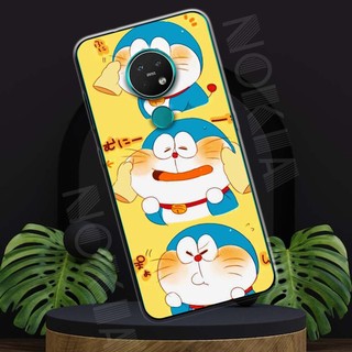 Ốp lưng nokia 7.2 mẫu bst doraemon. one piece, dragon ball
