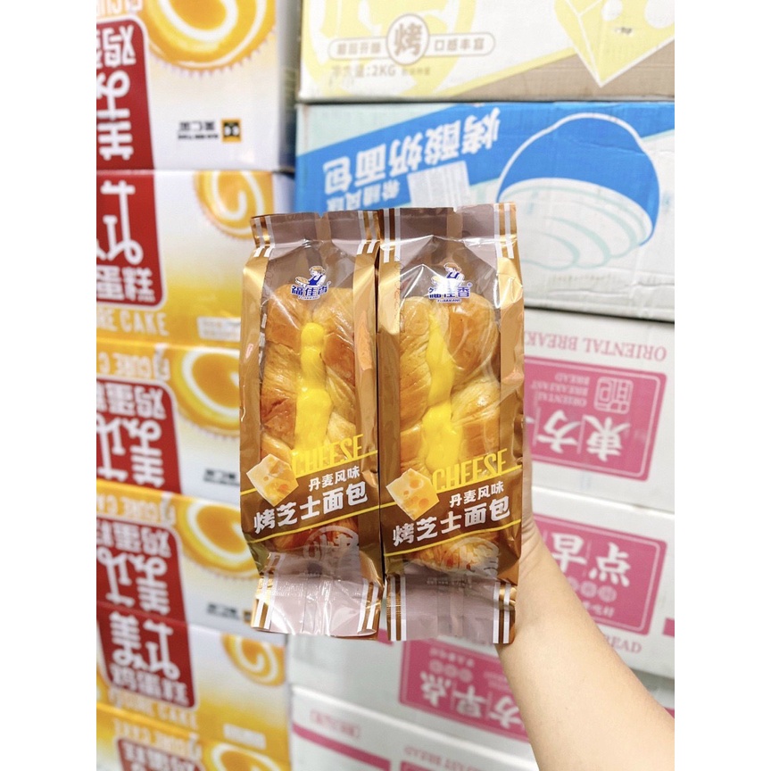 Bánh mì hoa cúc - vị phô mai (12 cái) - Decora Store