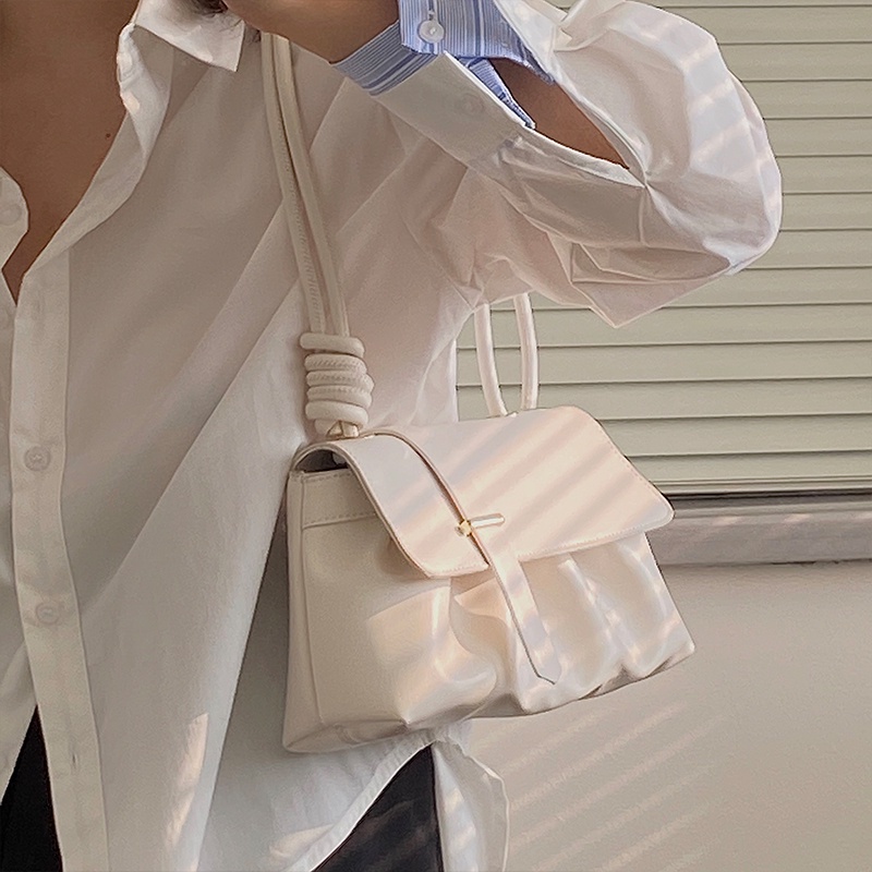 Túi đeo dưới cánh tay Hình Vuông Nhỏ Gấp Gọn Linh Hoạt Thời Trang Mới 2021 Cho Nữ