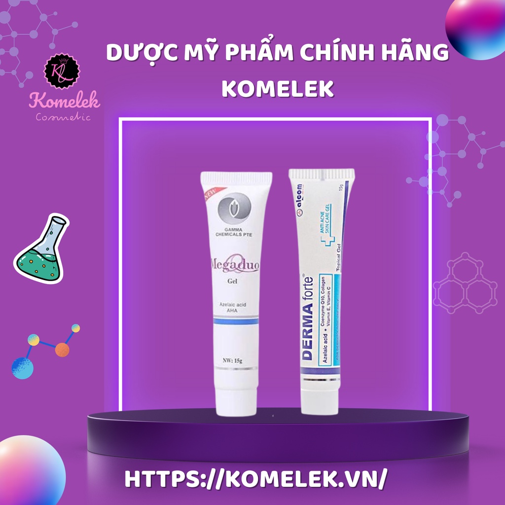 Gel giảm thâm mụn Megaduo/Dermaforte....