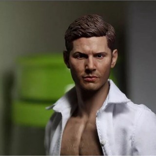 Đầu mô hình điêu khắc nhân vật Dean Winchester 1/6 12 inch