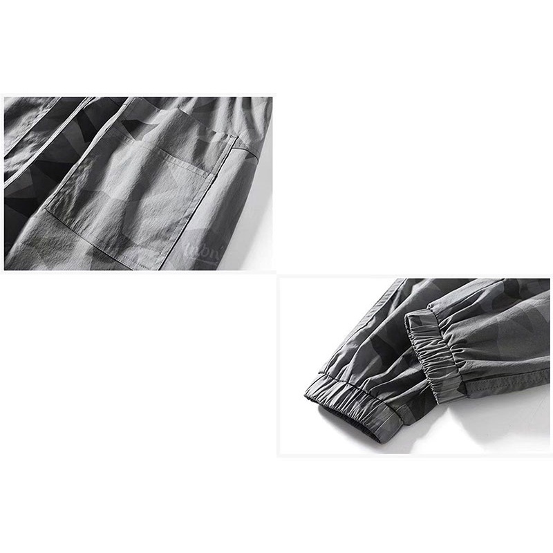 Quần Dài Dáng Suông Họa Tiết Rằn Ri Cá Tính Hợp Thời Trang Cho Nam