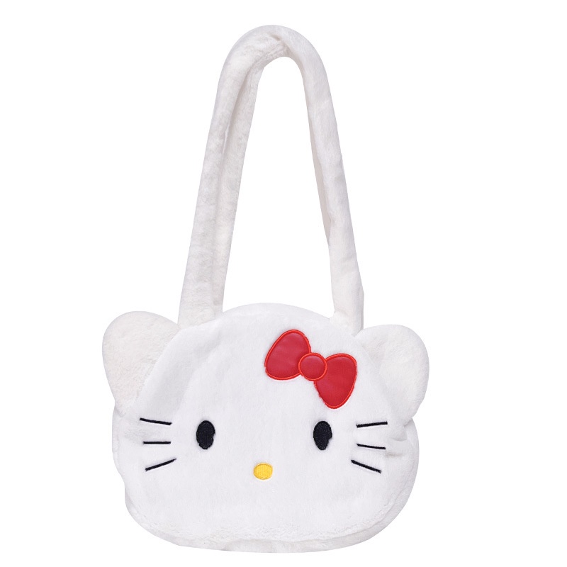 Lotso Túi Xách Đeo Vai Kích Cỡ Lớn Hoạ Tiết Hoạt Hình pikachu / stitch / Gấu doraemon Dễ Thương Xinh Xắn 1