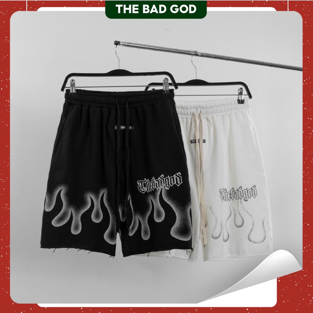 Quần shorts The Bad God Black Fire