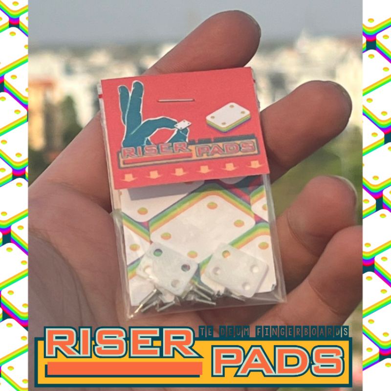 Ván trượt ngón tay - Riser Pads - Te Deum Fingerboard