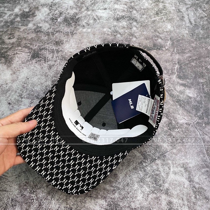 Nón Mũ NY MLB Nữ Nam New York Mono Xuất Hãng, Mũ Nón Lưỡi Trai NY MLB Form Chuẩn Châu á