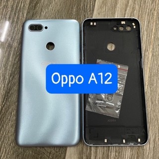 lưng vỏ oppo A12 ,kèm khay sim,phím,kính camera,ko xương