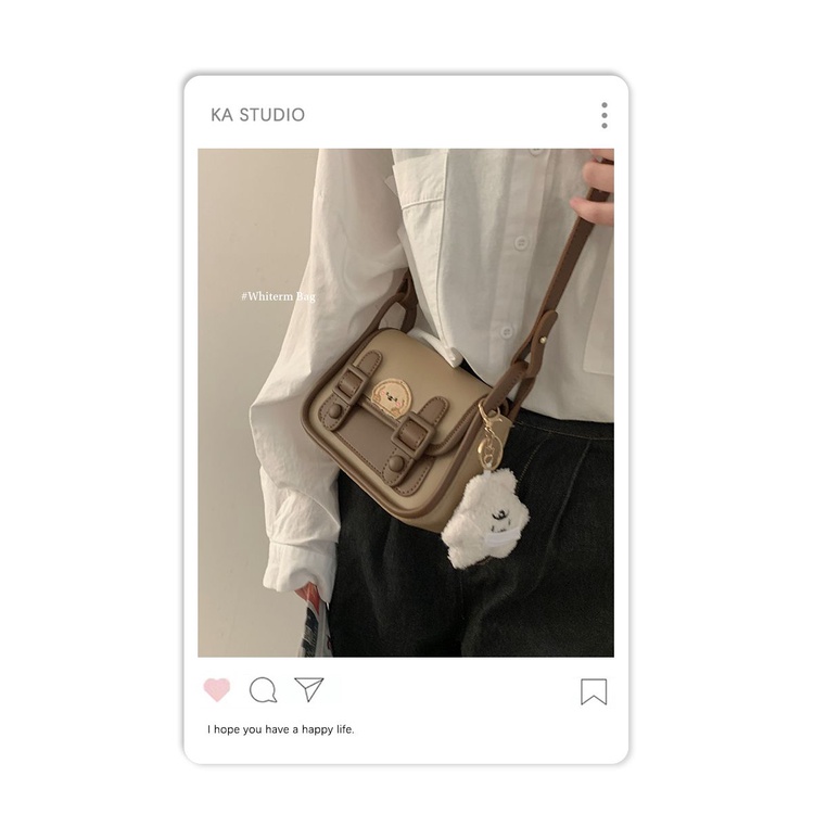 Túi Đeo Vai Vuông Nhỏ Cao Cấp Thời Trang Thái Lan Cho Nữ