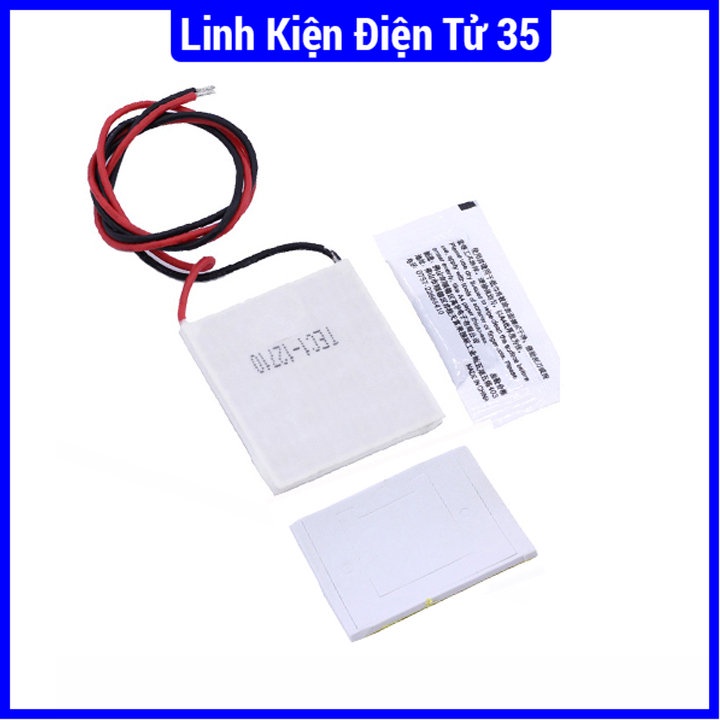 Sản phẩm sò nóng lạnh, làm mát 40x40mm 12715-150W tặng kèm 01 keo tản nhiệt+ 01 miếng lót sò