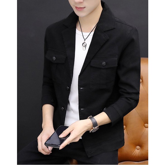 Áo khoác nam dài tay siêu độc lạ, phong cách năng động trẻ trung và đầy nam tính cuốn hút - T6