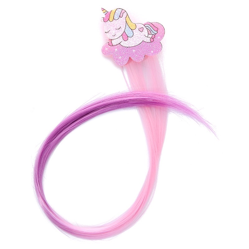 Kẹp tóc giả Pony hoạt hình cho bé gái
