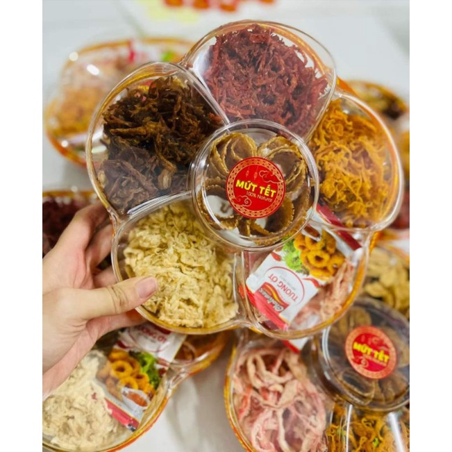 Khay khô hoa mai lục vị