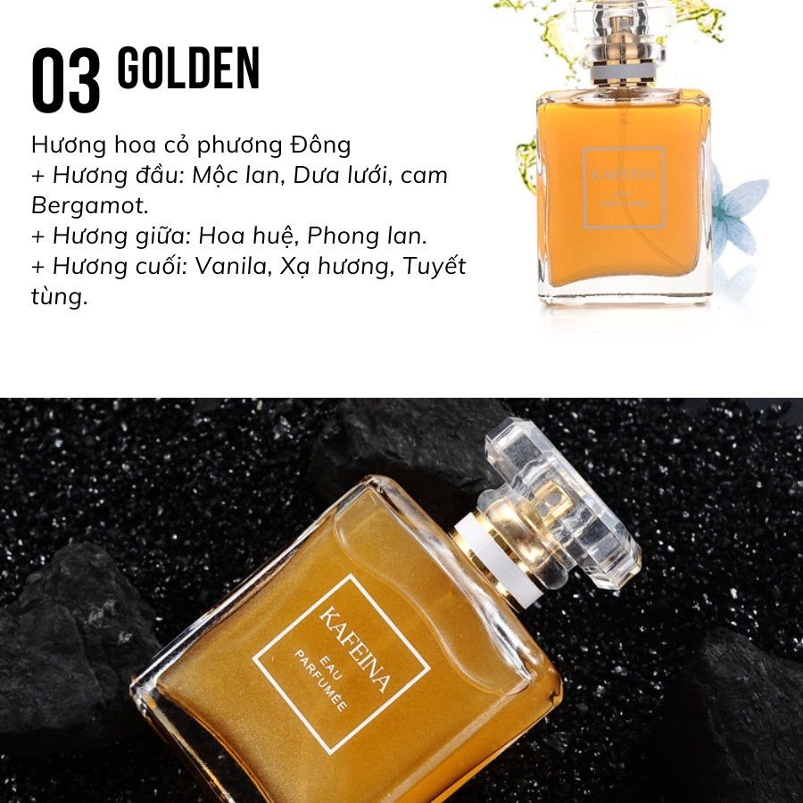 Nước hoa Nhũ Kafeina 50ml, nước hoa nội địa Trung
