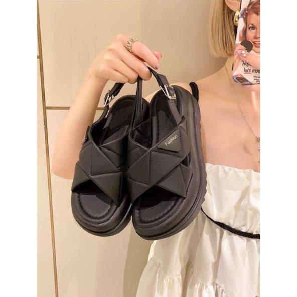 Sanđal nữ Fashion Đế Răng Cưa Hottren   CHOULINSTORE