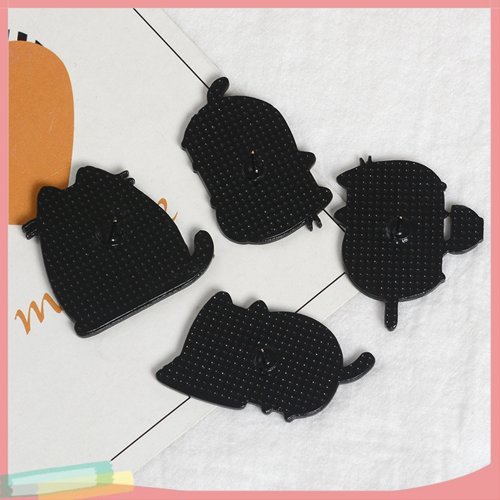 Trâm cài áo kiểu dáng mèo ú dễ thương