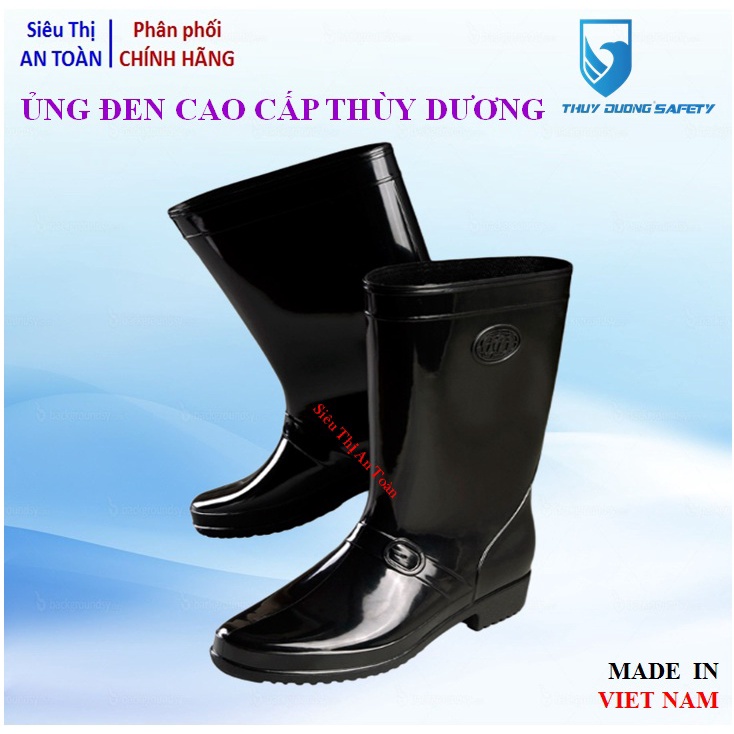 Ủng đen bảo hộ Thùy dương Safety