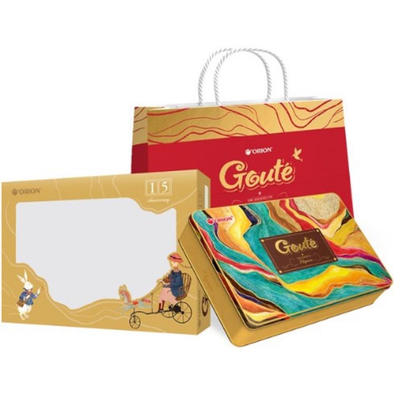 Bánh Gouté Orion Mè Giòn Tan Hộp 432G