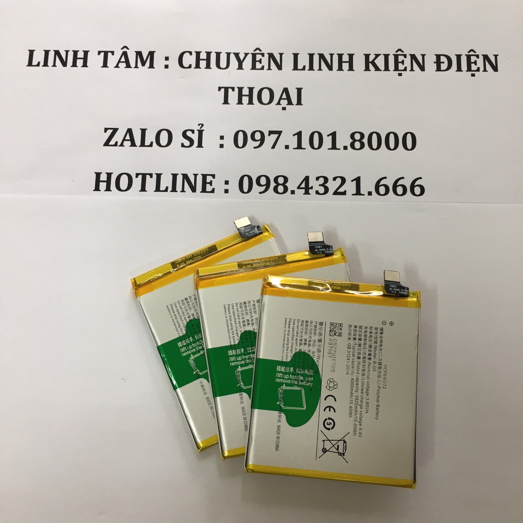 PIN ĐIỆN THOẠI VIVO X27 B-G5 -NEW