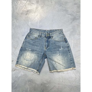 Quần Short Jean nam Wash rách Streestyle Ps M2682