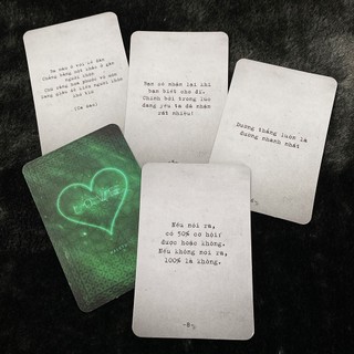 Bộ Bài Nhắc Nhở Haletu Green (Love) (Guu Tarot Shop)