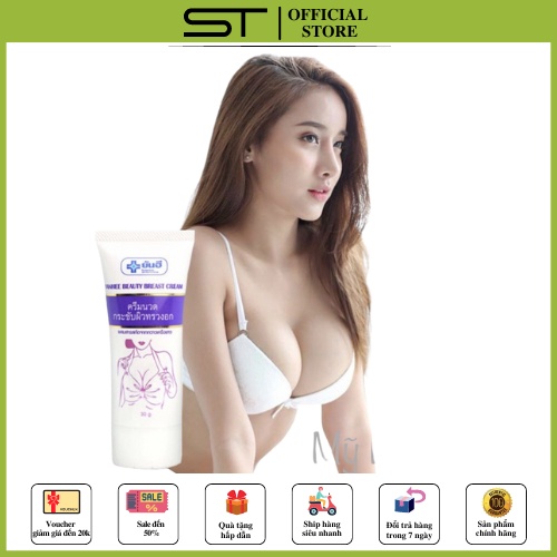 Kem làm nở ngực săn chắc ngực yanhee Breast Thái Lan Tăng kích thước vòng 1 chống chảy xệ giảm thâm nhũ hoa dưỡng da