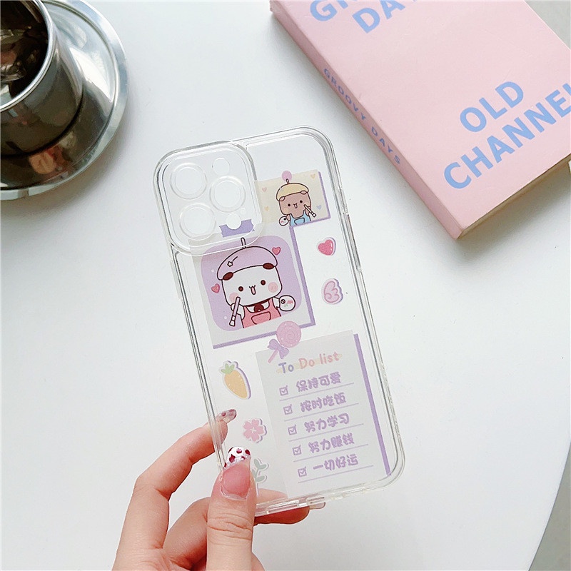 Ốp Điện Thoại Mềm Trong Suốt Hình Dễ Thương Cho Redmi A1 4G 10A 10C 10 9 9A 9i 9C Note 11 11s 10 9 9S Pro 4G 12 13 Pro Max 2022