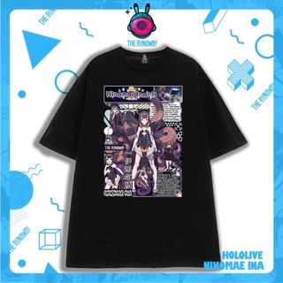 Áo phông Hololive: Ninomae Ina Cotton 100% Nam / Nữ by The Runaway