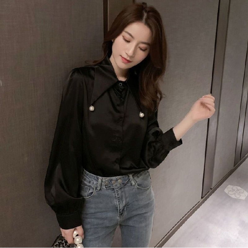 Áo Sơ Mi Trắng Tay Dài Thời Trang Công Sở 2023