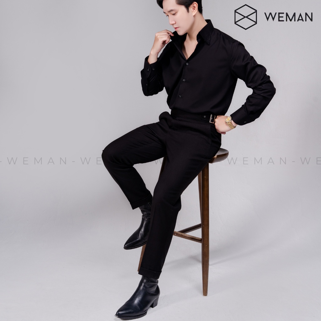 Áo Sơ Mi Nam, Áo Sơ Mi Cổ Button Down, Chất Liệu Cotton Cao Cấp Thấm Hút Mồ Hôi Không Nhăn Co Dãn Tốt WEMAN-WMA2201 | BigBuy360 - bigbuy360.vn