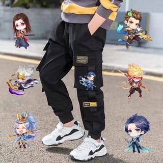 Quần legging thoáng khí thời trang xuân thu cho bé trai 8-13 tuổi