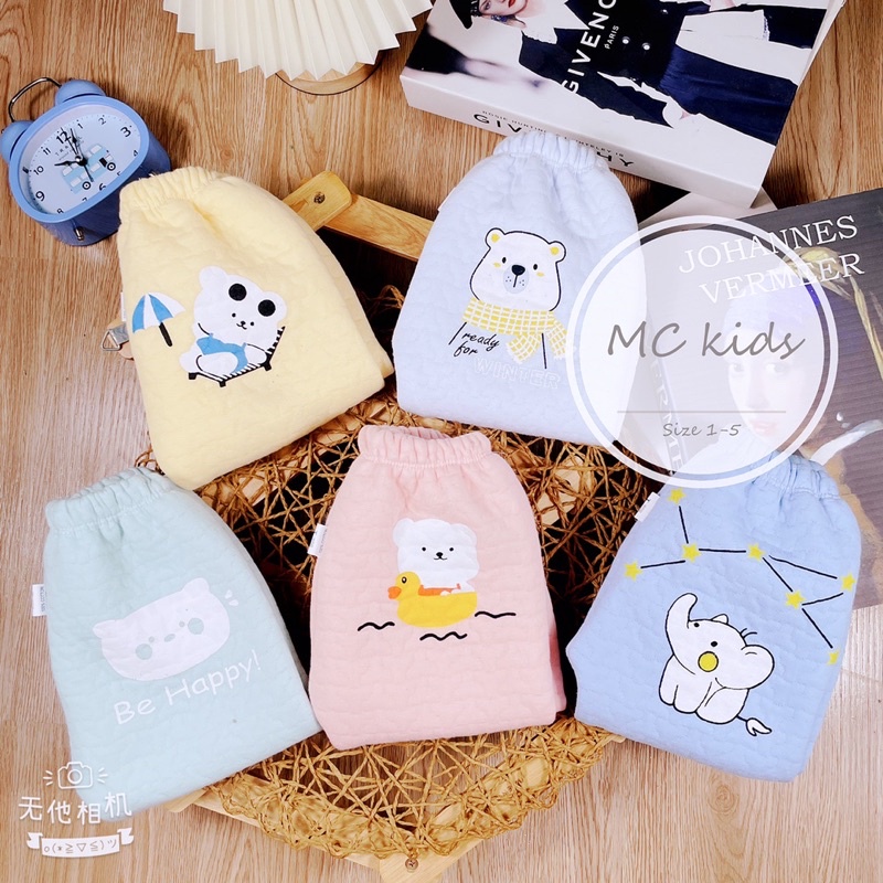 Áo xốp nỉ trần bông siêu đẹp ấm áp cho bé mùa đông