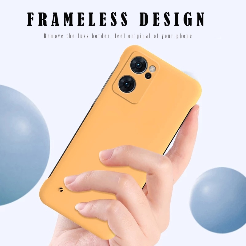 Ốp Điện Thoại PC Cứng Màu Kẹo Nhám Không Viền Cho OPPO Realme GT Neo 2 3 2T 3T Pro