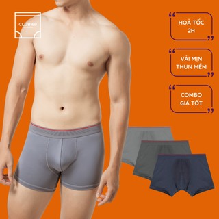 Set 3 quần lót nam thun lạnh dáng trunk Fullman lưng thun gân