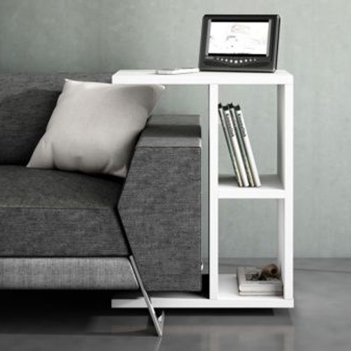 Bàn Laptop Mini Ván MDF 17mm di động - Bàn bên sofa - Bàn trà QAB05 - Nội thất lắp ráp 2022