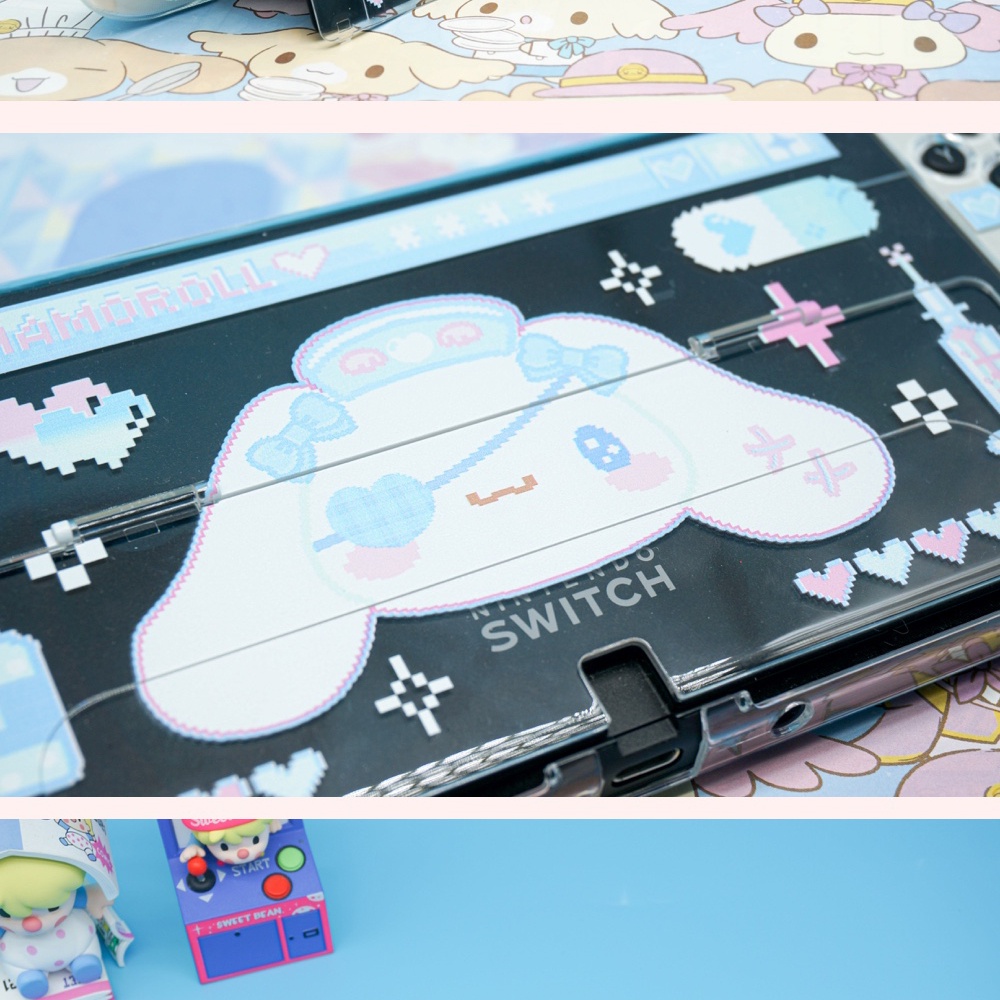 SANRIO Vỏ Bảo Vệ Hình Cinnamoroll Cho Nintendo Switch OLED