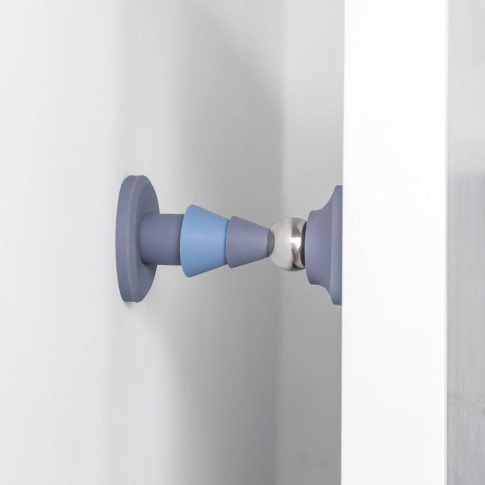 Miếng Chặn Cửa Toilet Bằng Silica Gel Nam Châm Mạnh Chống Va Đập Họa Tiết Mới