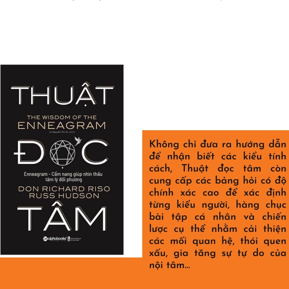 Sách - Thuật đọc tâm (Enneagram - Cẩm nang nhìn thấu tâm lý đối phương)