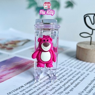 KẸP TÓC 3 RĂNG GẤU DÂU LOTSO