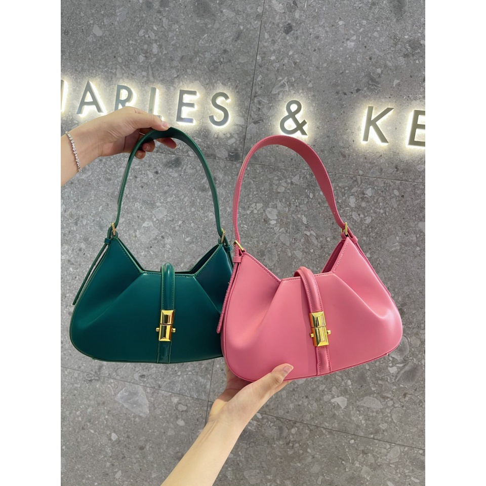 Túi Kẹp Nách Nhúm Size 22 - Túi Xách Cầm Tay Nữ Nhiều Màu Trẻ Trung, Thời Trang