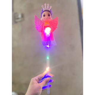 Búp bê Chi bi, búp bê công chúa cánh thiên thần có gậy phát sáng