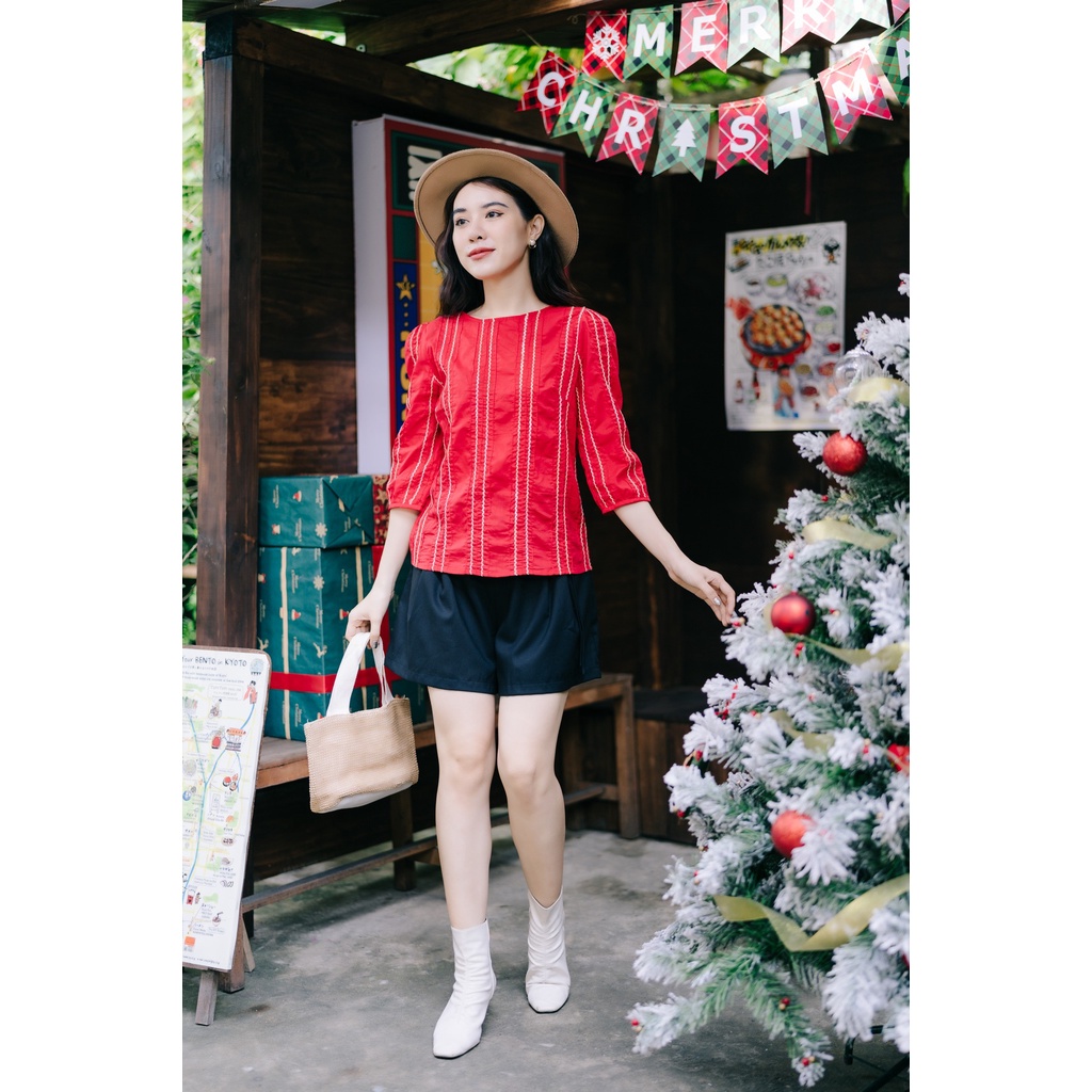 MINX - Áo Riley Stripe Blouse