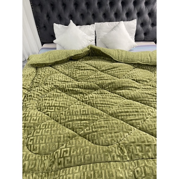 Chăn Lông Cừu Chữ Vạn Đại Hàn, hàng chuẩn loại 1