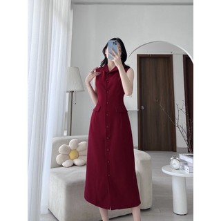 MEET - Đầm Đỏ Công Sở