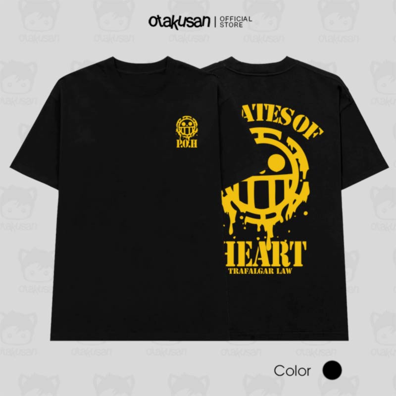 Áo thun One Piece Trafalgar LAW (Black) ngắn tay