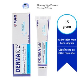 Derma Forte Gel 15g bôi da giúp giảm thâm mụn