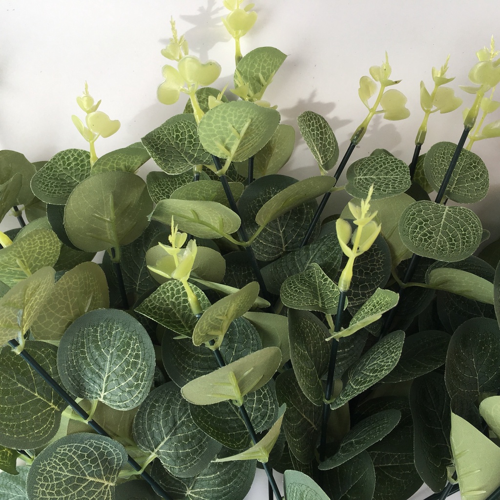 🌱Cành lá táo 1 nhánh điểm hoa sáp,hoa lụa - HN🌱