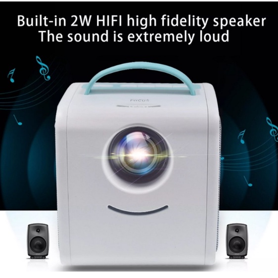 Máy Chiếu Mini AUN C40s Wifi FullHD 1080P Nhỏ Gọn Projector