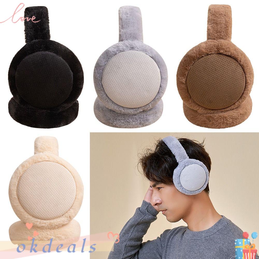 Bông Chụp Tai Bằng Lông Giả Mềm Mại Giữ Ấm Cho Nam Và Nữ